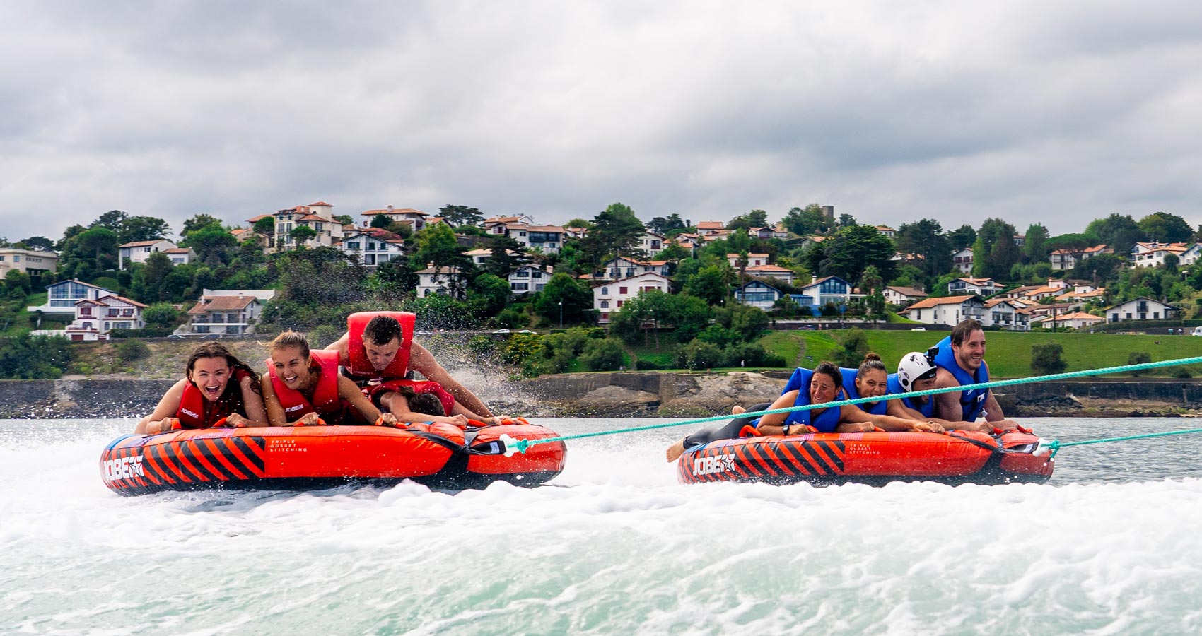 Bouées tractées, banane aquatique Saint Jean de Luz Pays Basque