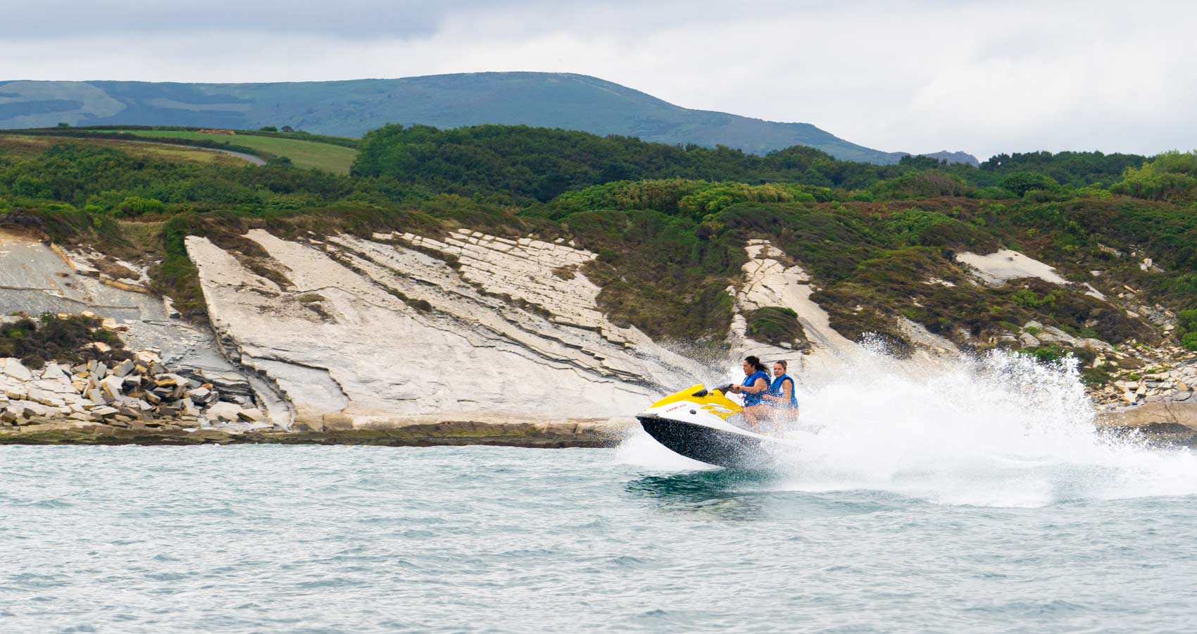 Randonnée Jet Ski Biarritz Pilotage scooter des mers Biarritz