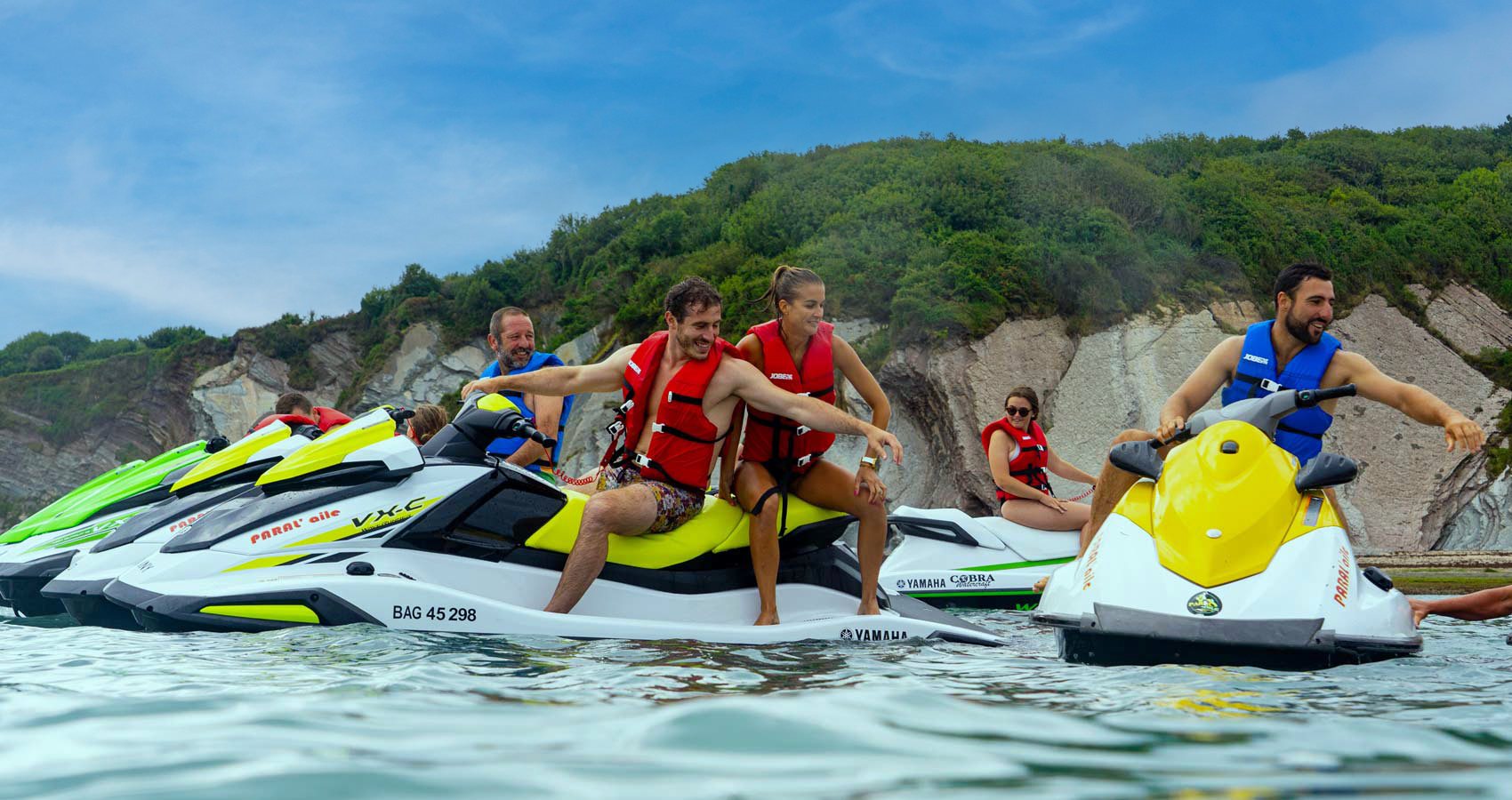 Randonnée en jet ski à Hendaye